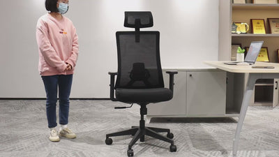 SKILLCHAIRS Ergo Aria (Black)
