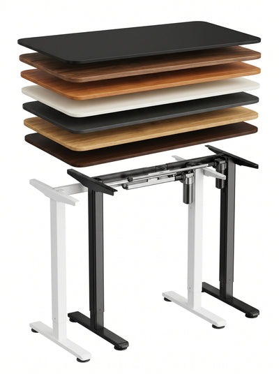 SKILLDESK Bureau sur mesure à hauteur réglable (1 moteur)